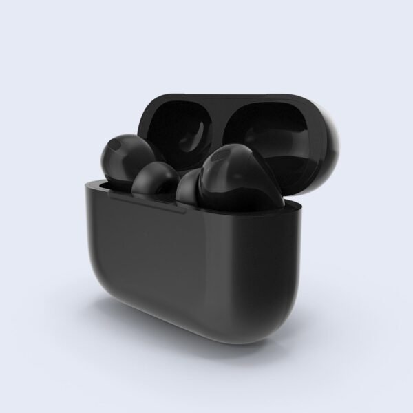 Écouteurs Sans Fil TWS Premium - Noir Glossy avec Boîtier de Charge